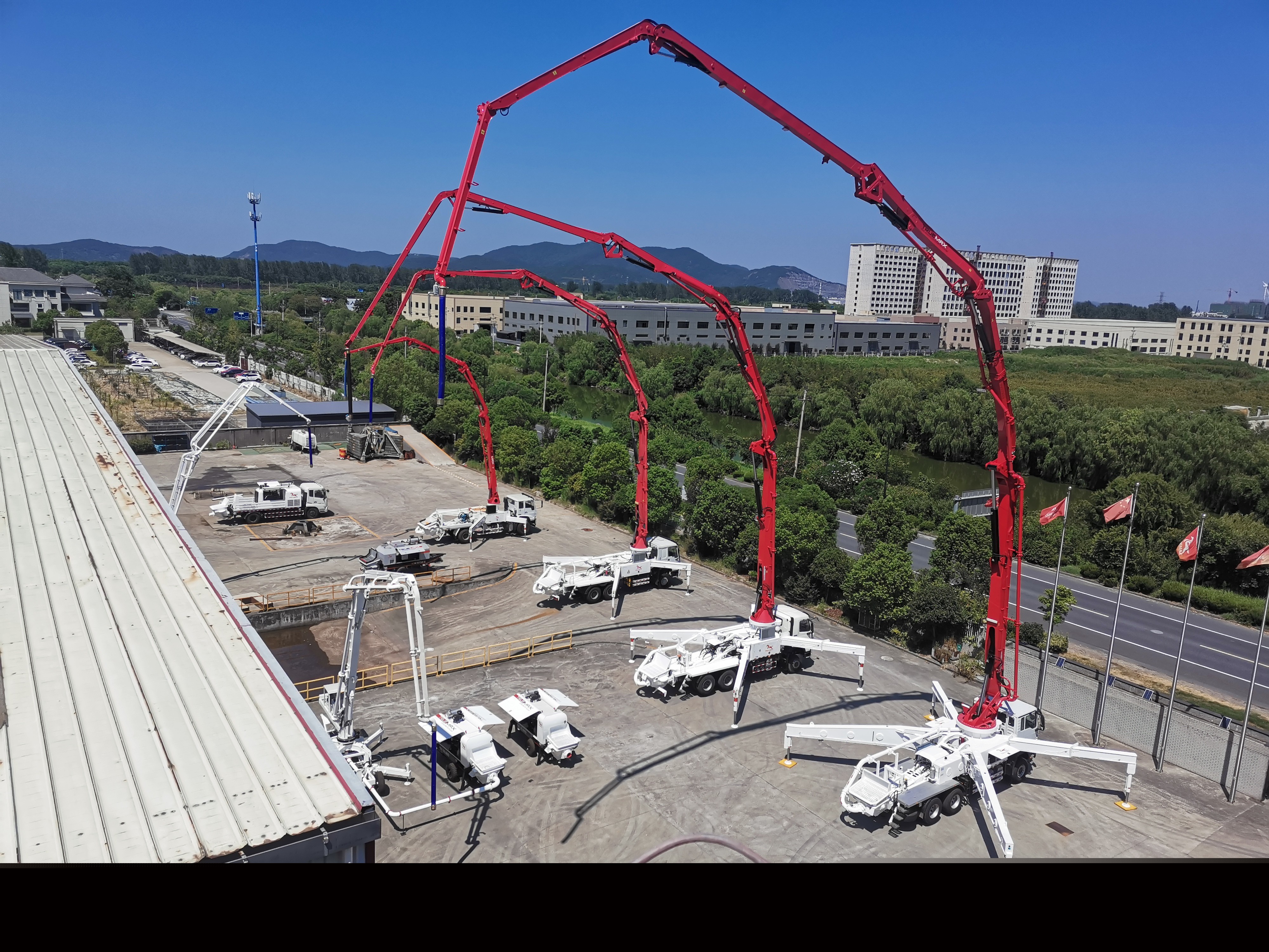 混凝土泵車 混凝土泵車